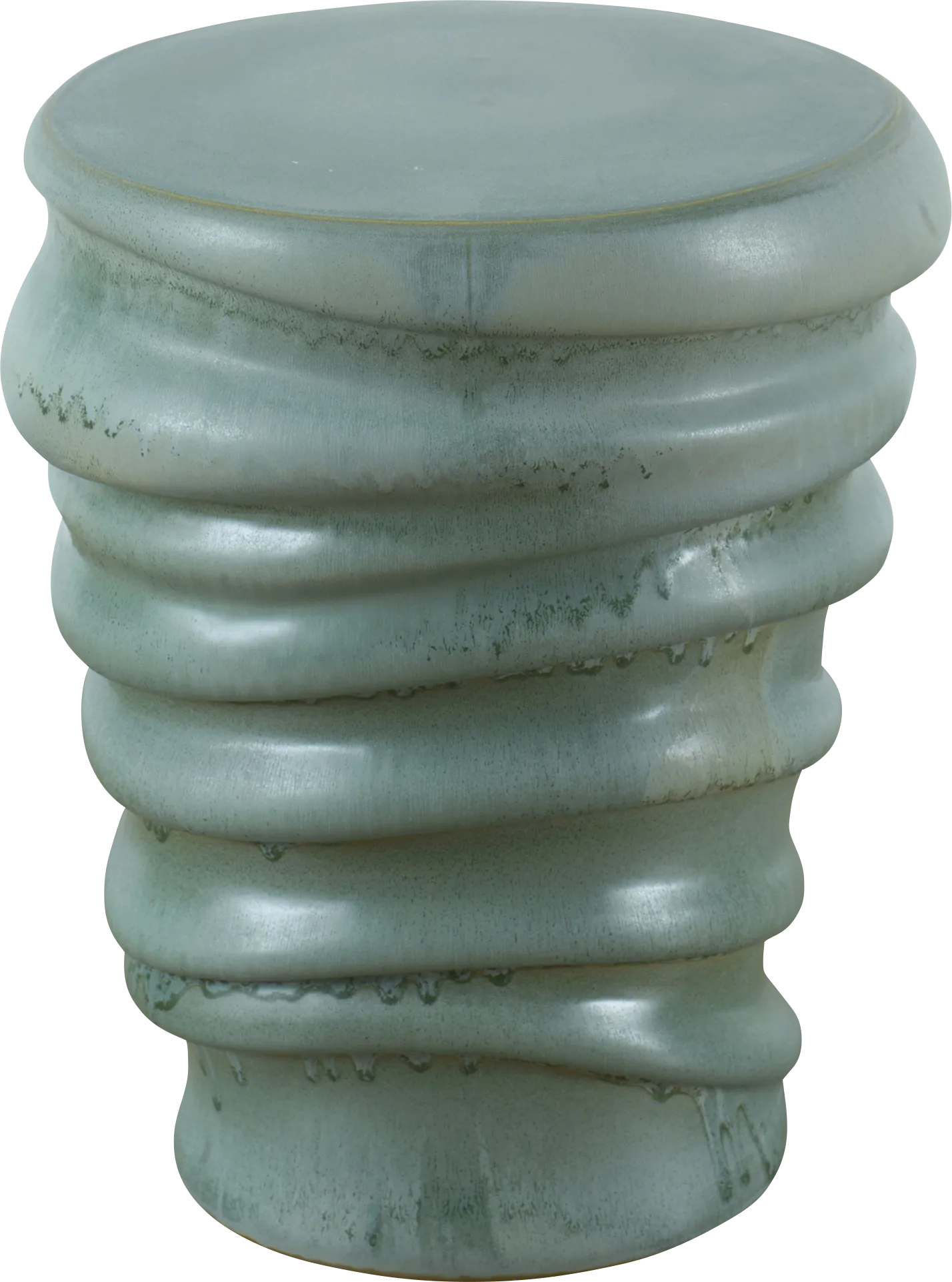 Votu Blue Garden Stool - Image 1