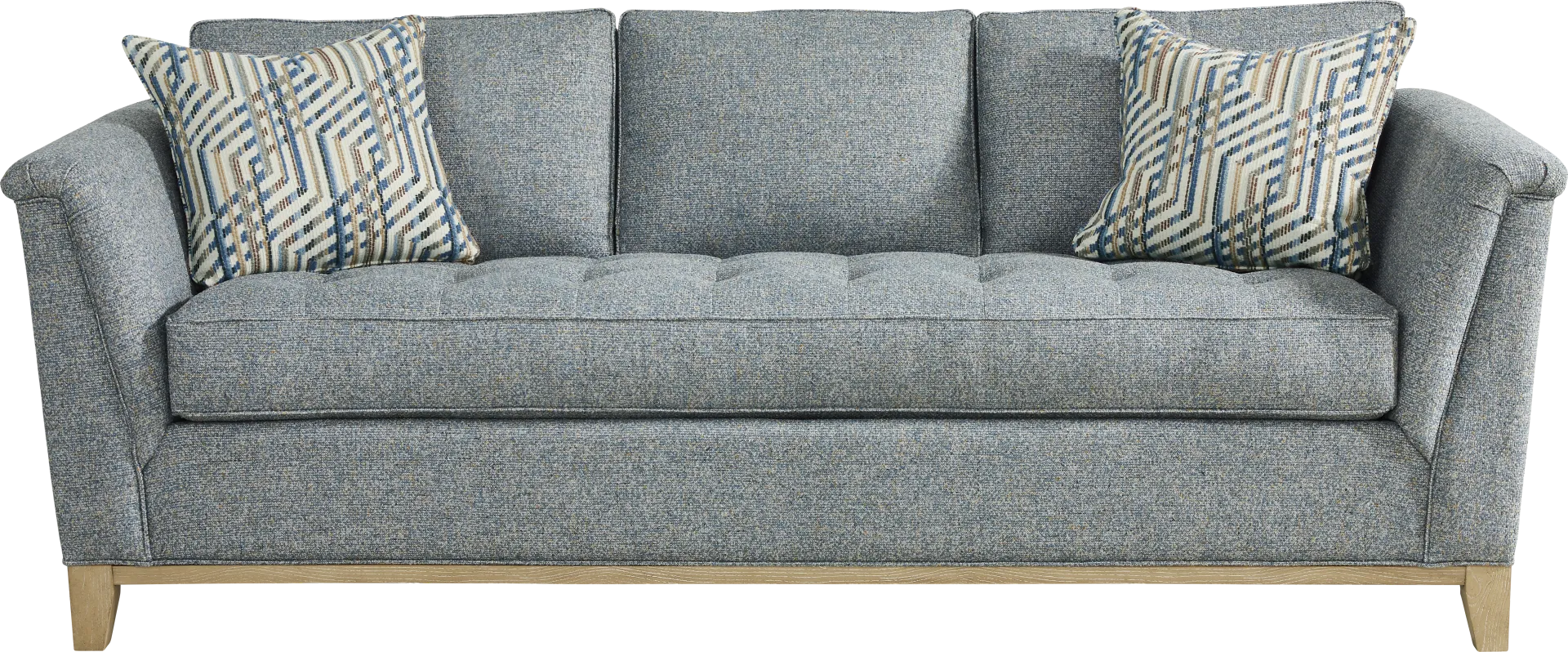 Fairmont Blue Gel Foam Sleeper Sofa - Image 1