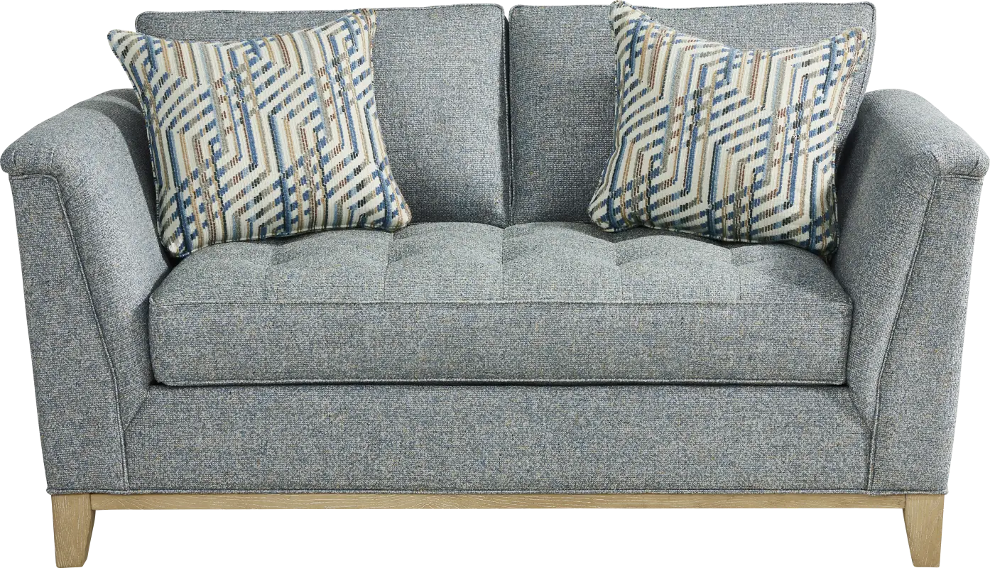 Fairmont Blue Loveseat
