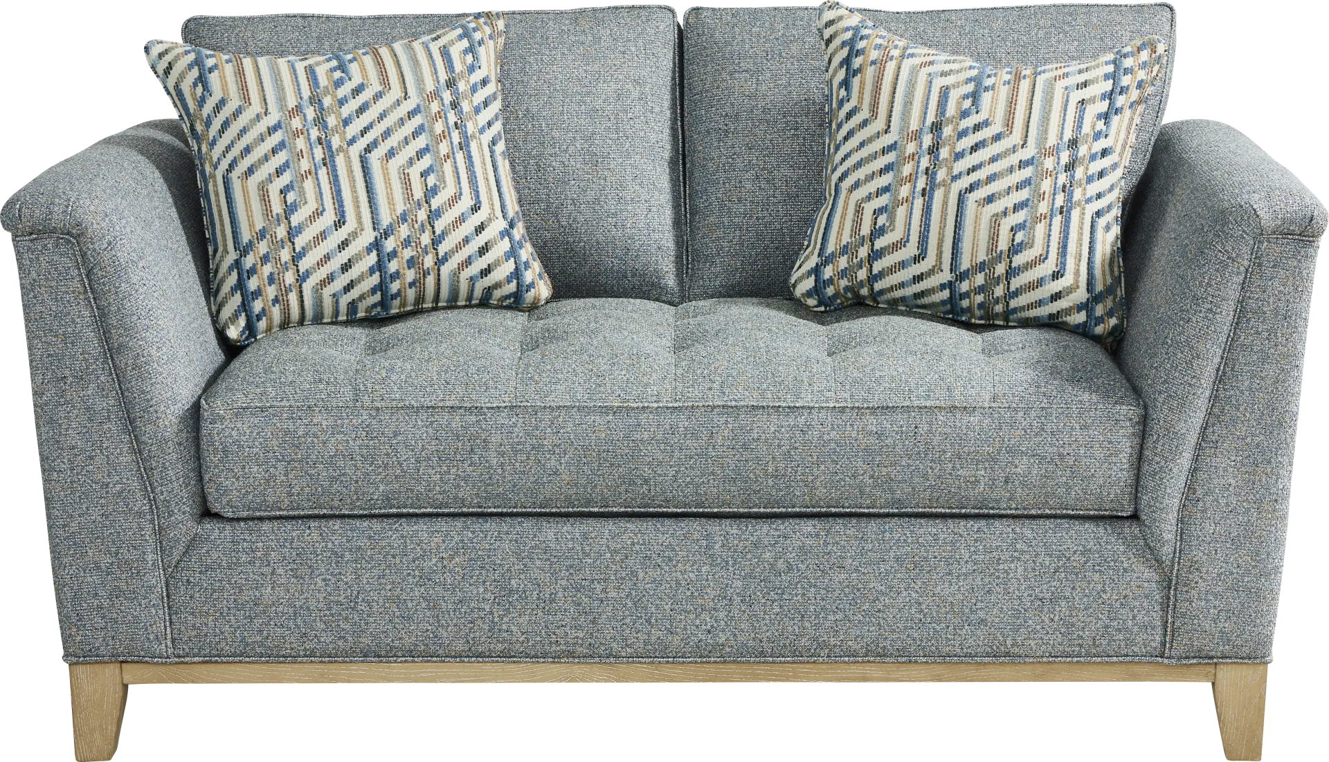 Fairmont Blue Loveseat - Image 2