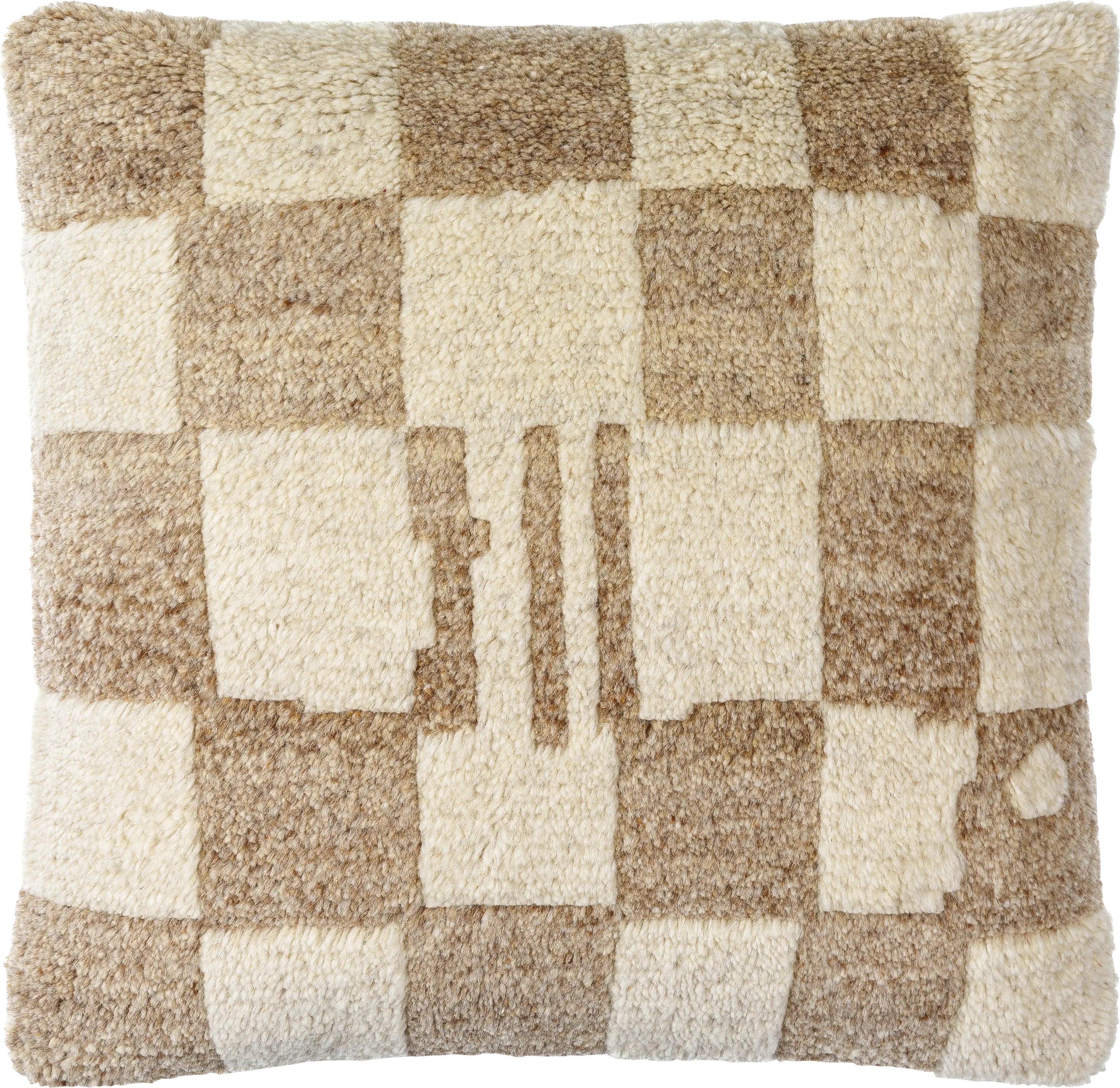 Morcos Tan Accent Pillow - Thumbnail - Image 1