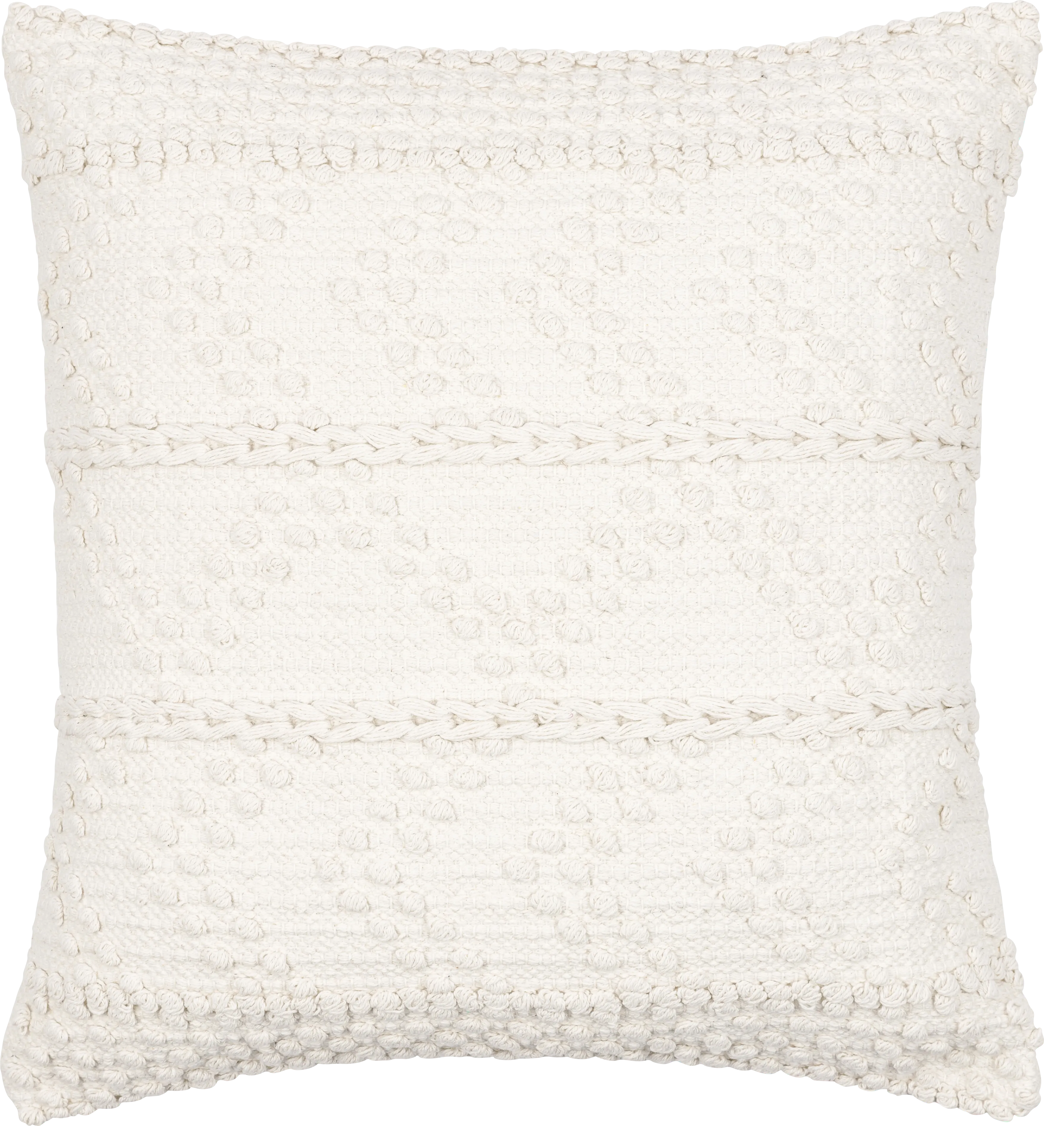 Areia White Accent Pillow - Thumbnail - Image 1