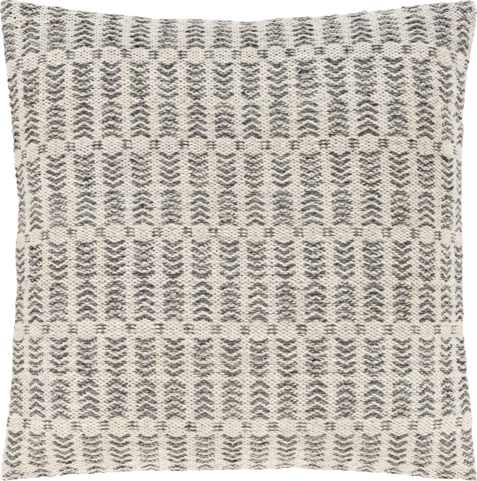 Goma Charcoal Accent Pillow - Image 1