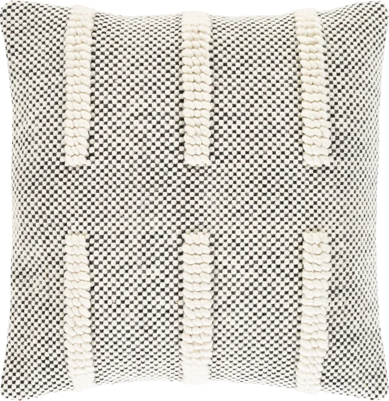 Zhuri Black Accent Pillow