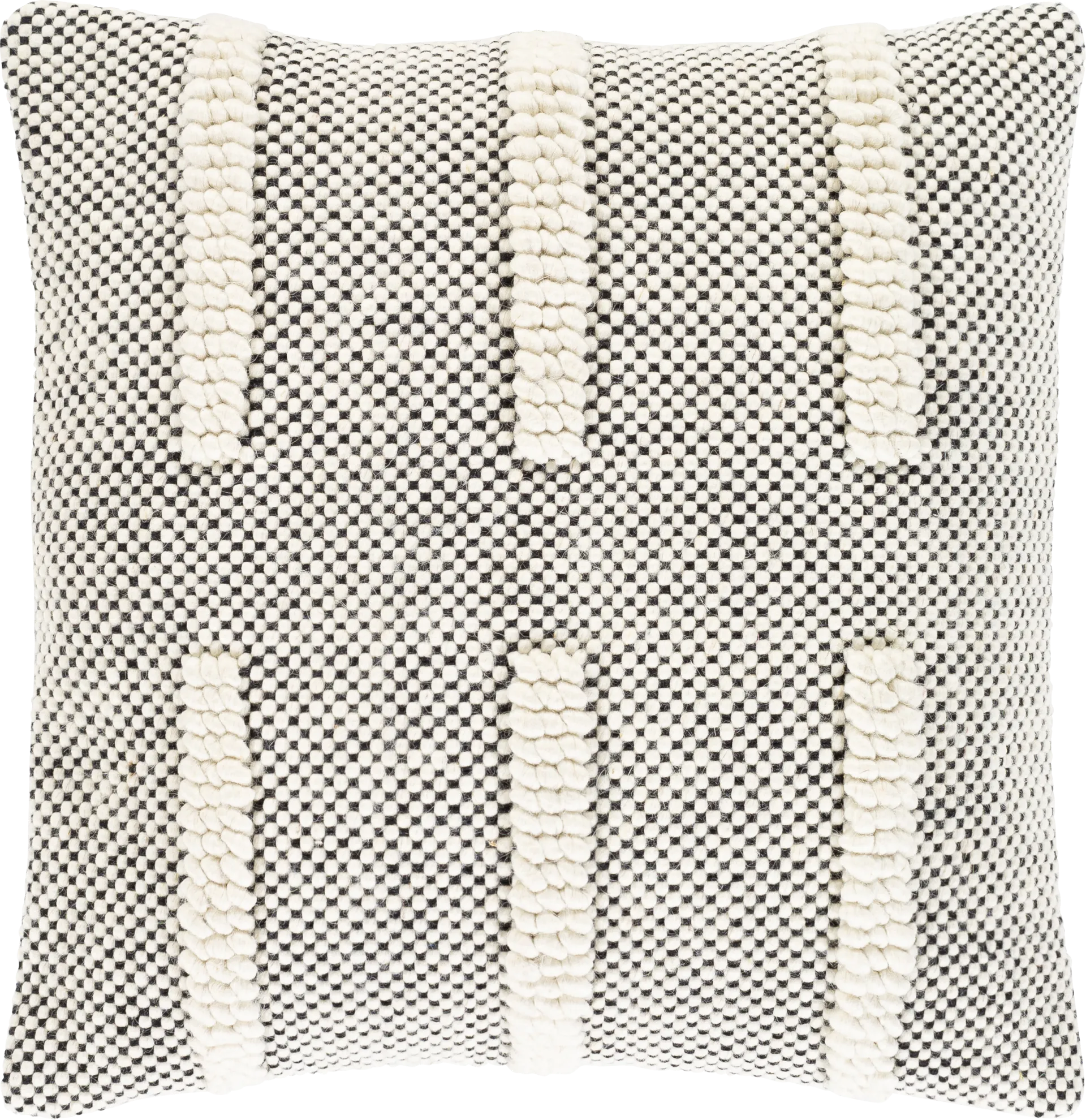 Zhuri Black Accent Pillow - Image 1