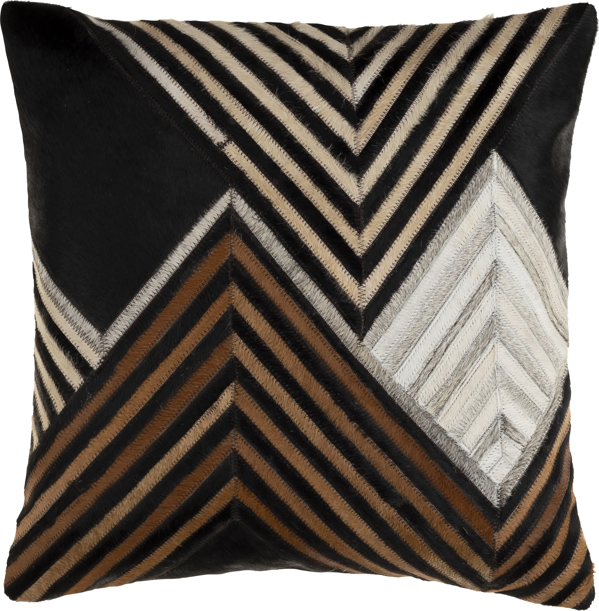 Aeknu I Black Accent Pillow - Image 1