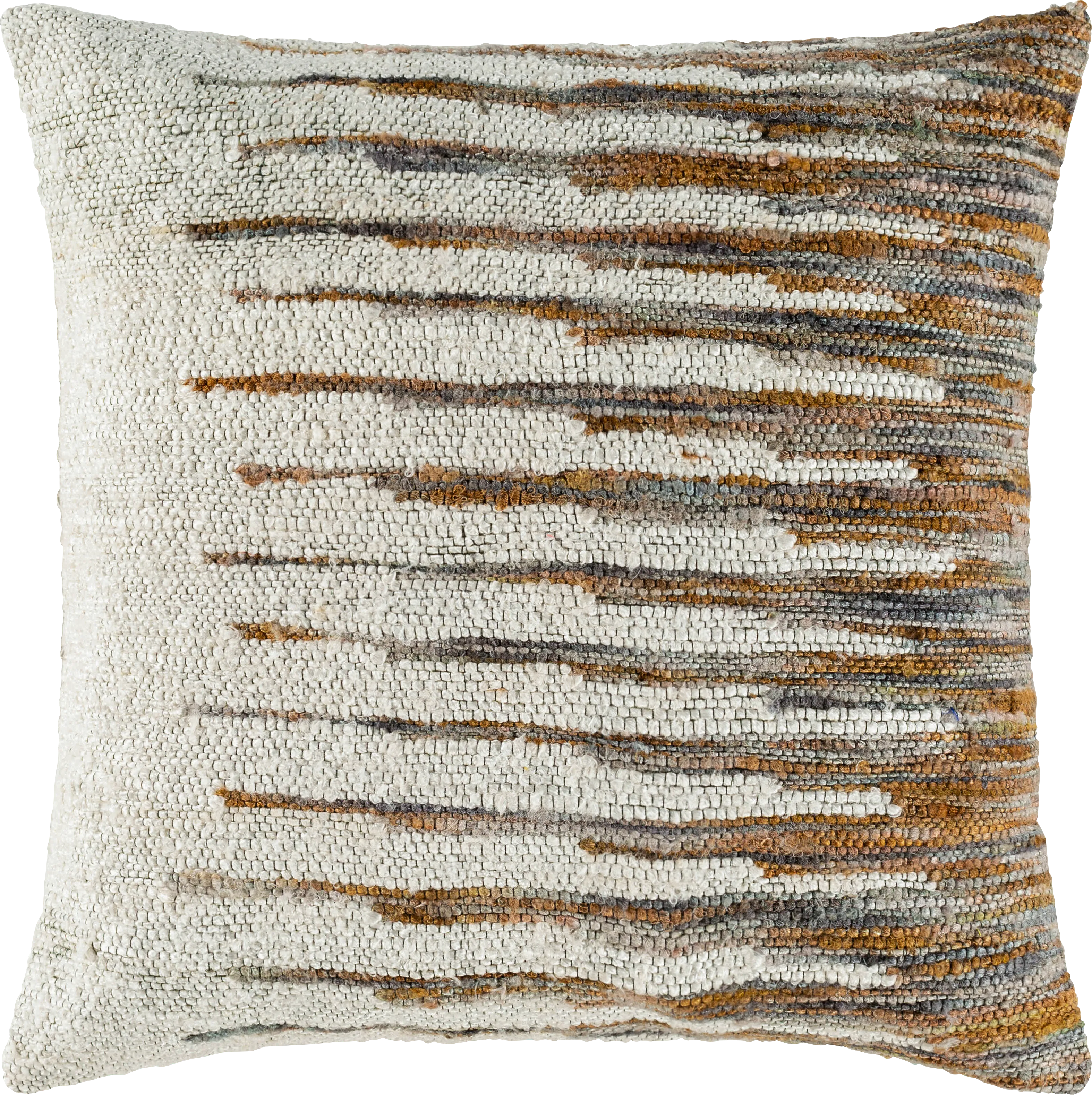 Yezu Brown Accent Pillow - Thumbnail - Image 1