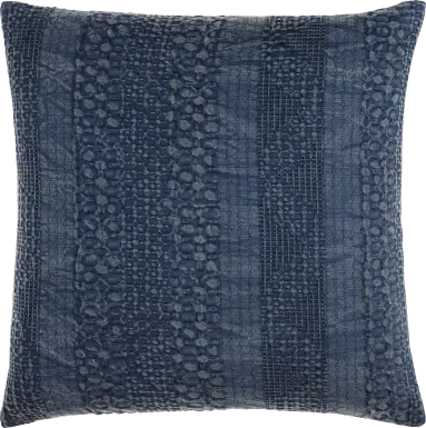 Selzo Navy Accent Pillow