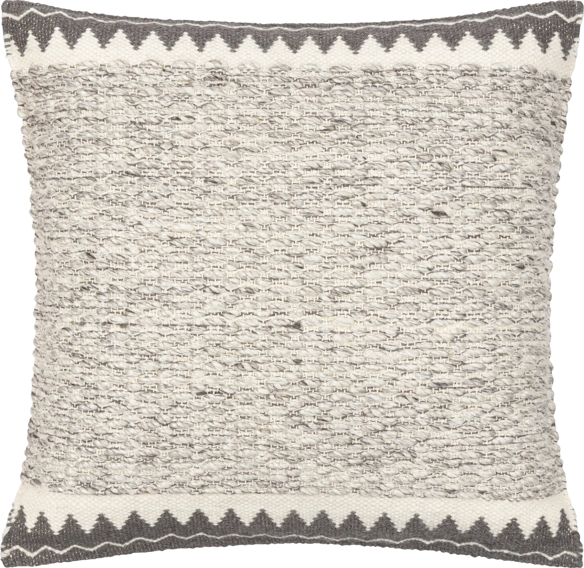 Muraty Charcoal Accent Pillow