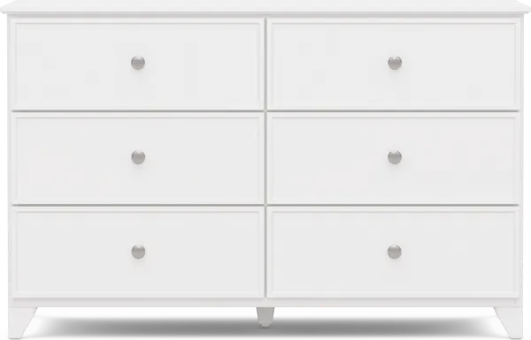 Kids Preston Place White Dresser
