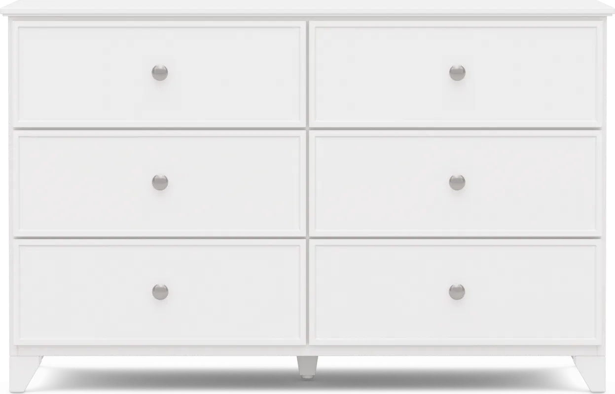 Kids Preston Place White Dresser