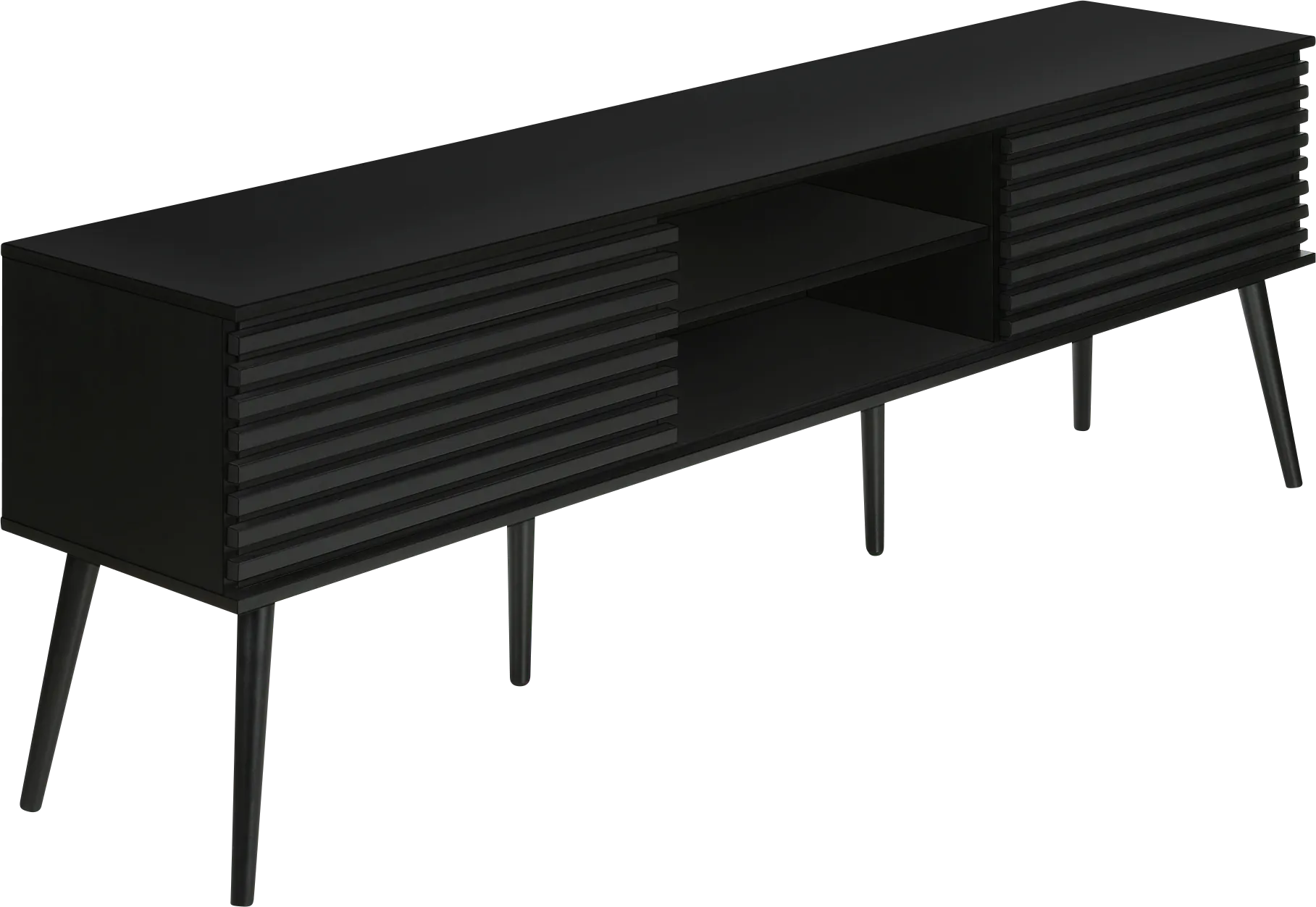 Roshia Black 72 Console - Thumbnail - Image 1
