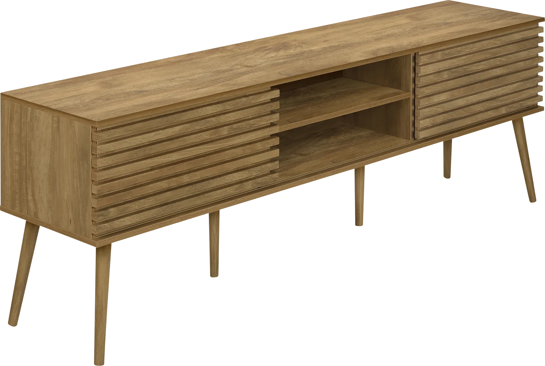 Roshia Walnut 72 Console - Thumbnail - Image 1