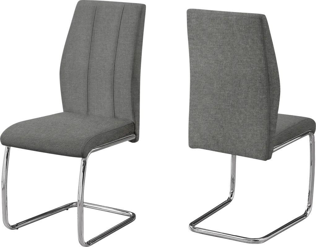Ailen Gray Side Chair, Set of 2