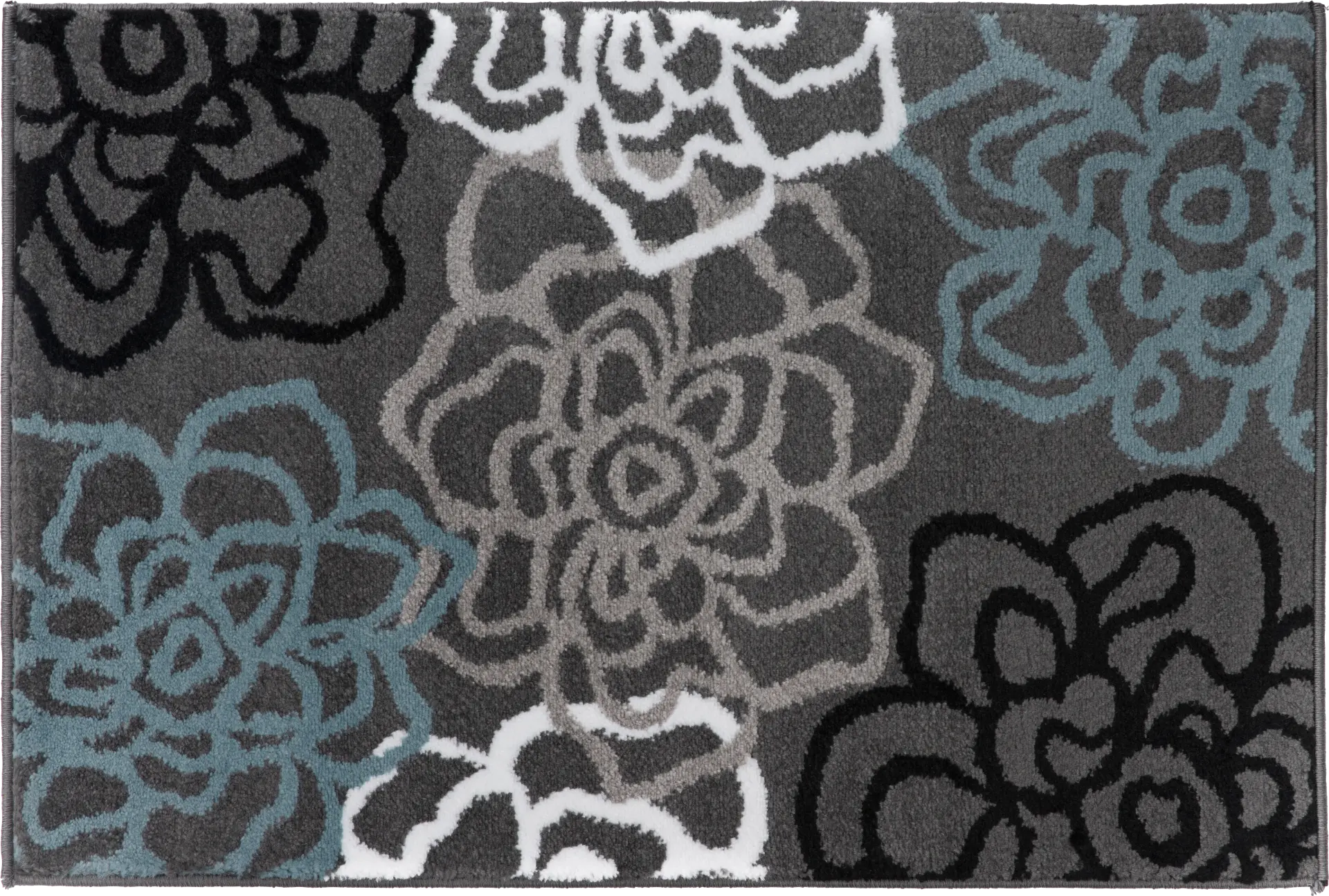 Mangal Dark Gray 2' x 3' Rug