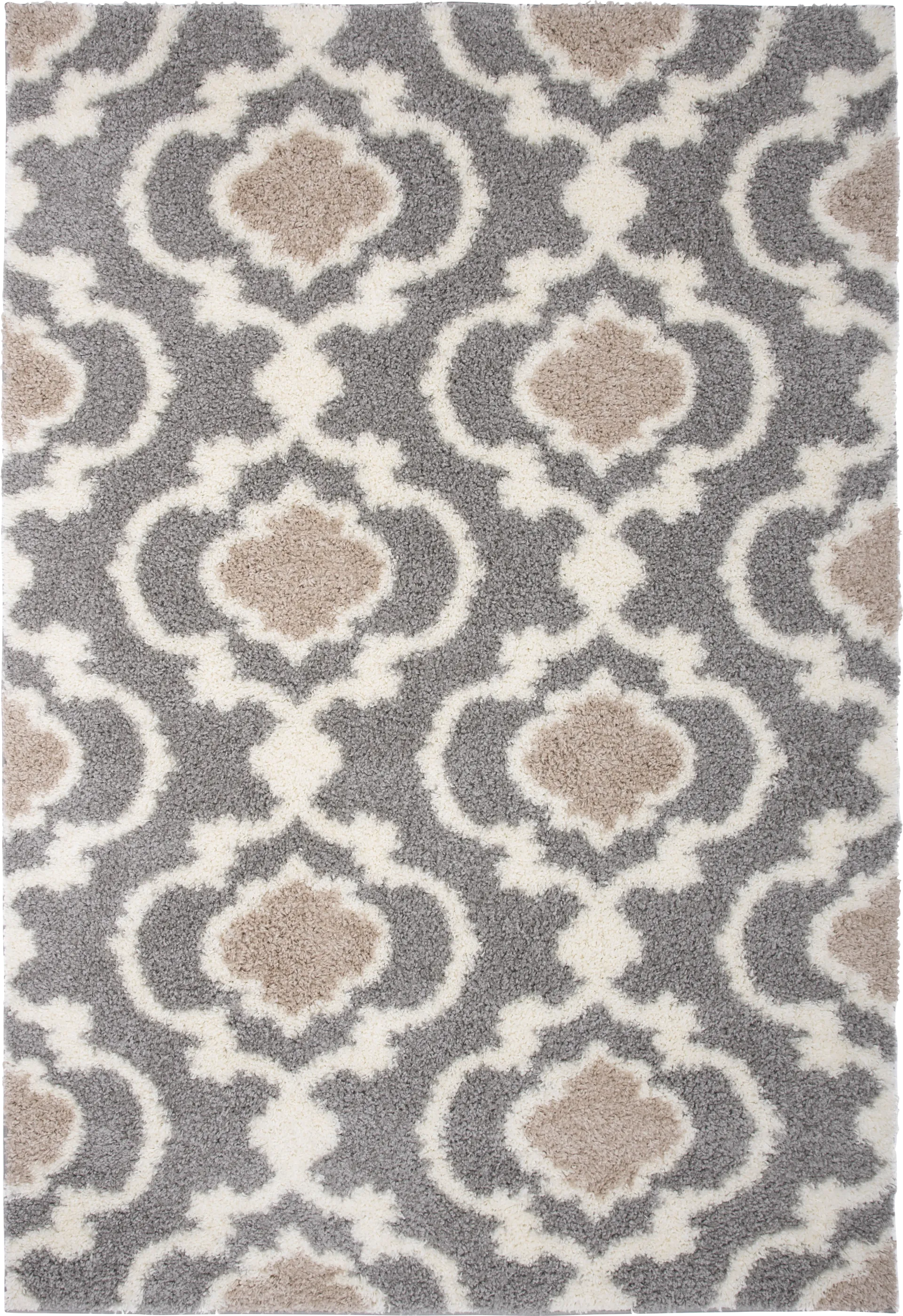 Irenee Gray 3'3 x 5' Rug - Image 1