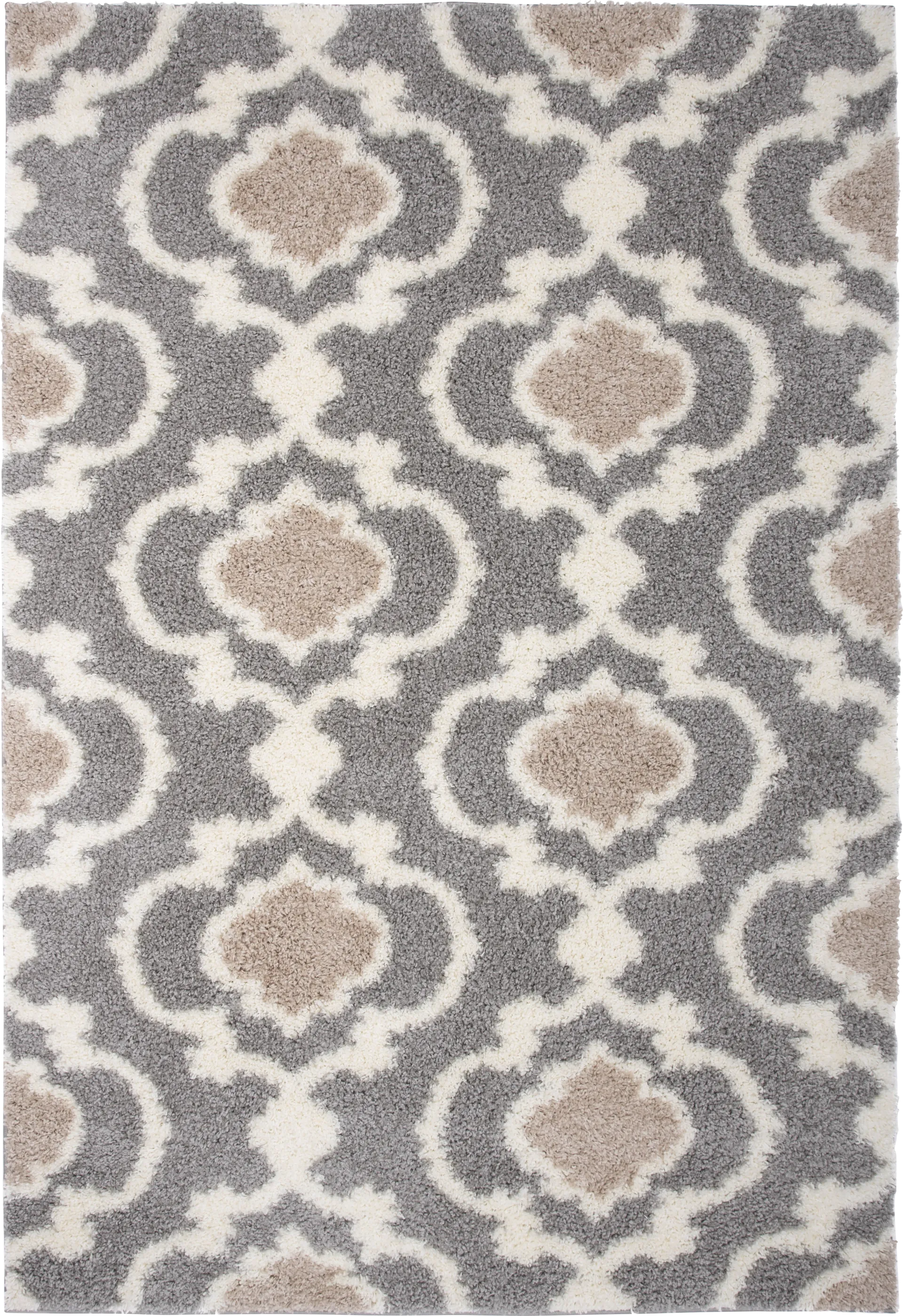 Irenee Gray 7'10 x 10' Rug - Image 1