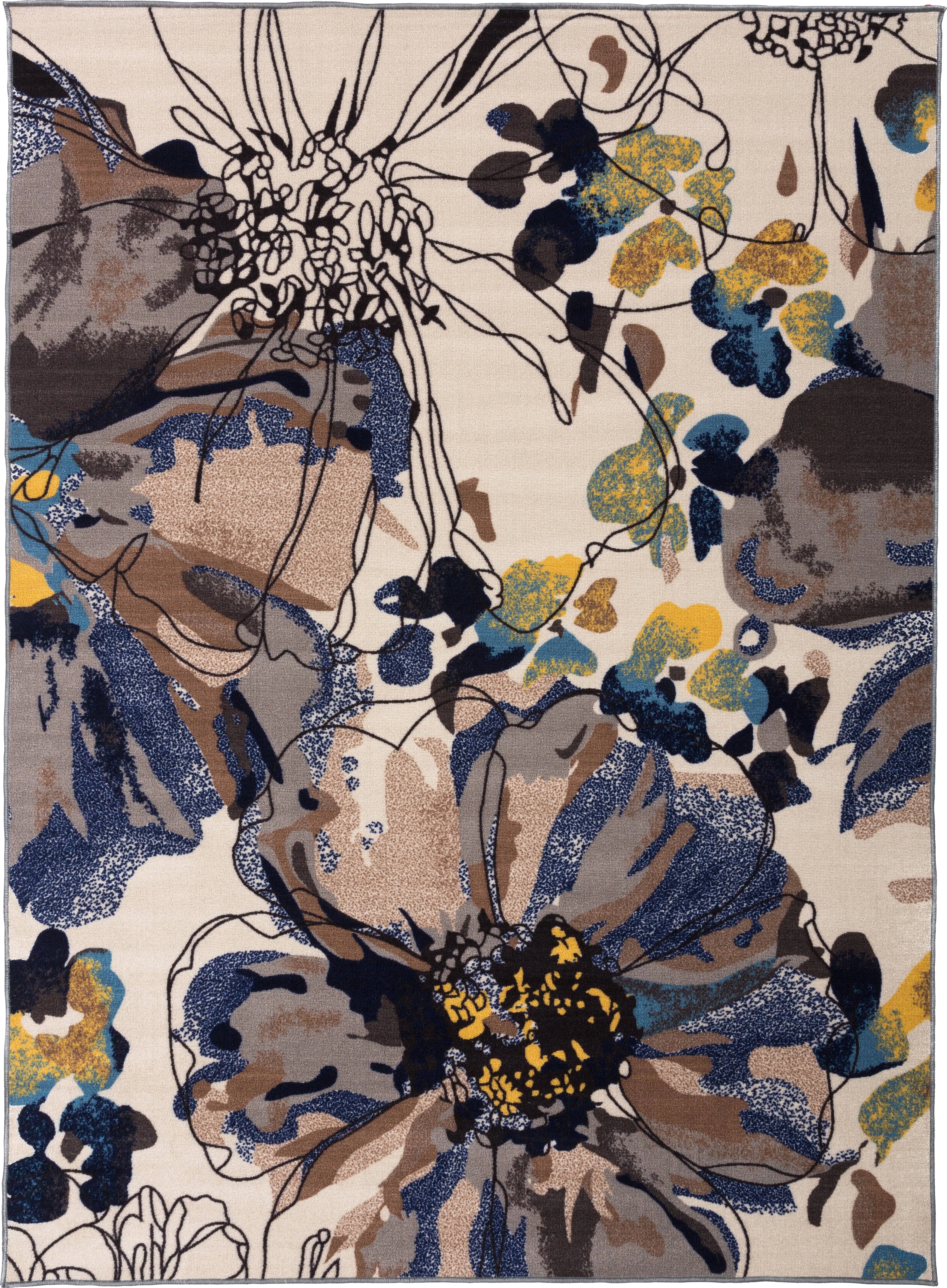 Nadelyn Cream 7'10 x 10' Rug - Thumbnail - Image 1