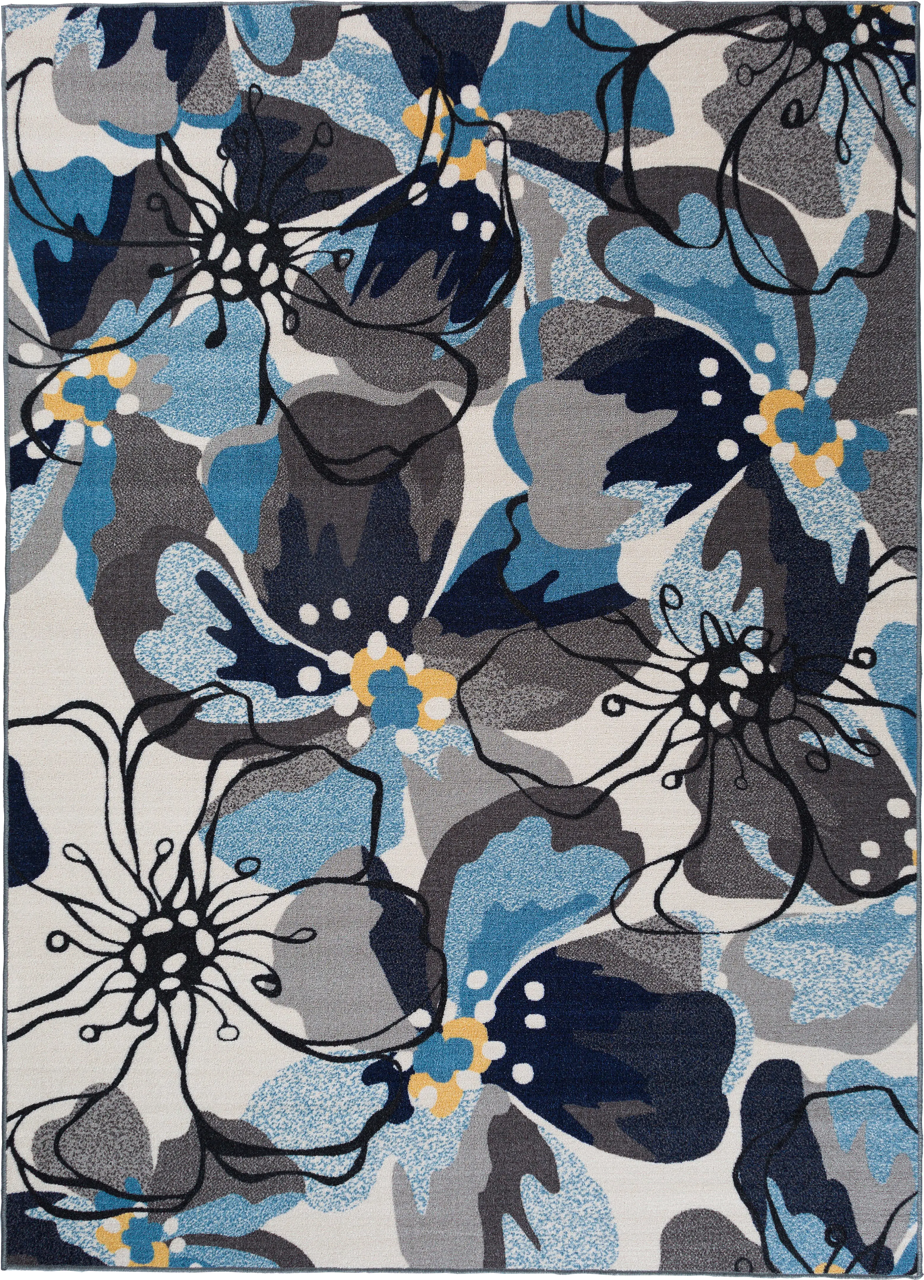 Nichele Gray 7'10 x 10' Rug - Thumbnail - Image 1