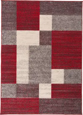Damalis Red 5'3 x 7'3 Rug