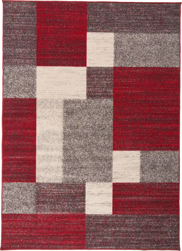 Damalis Red 5'3 x 7'3 Rug
