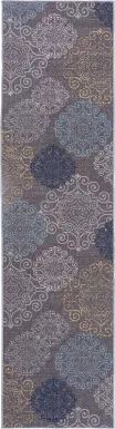 Karlene Gray 2' x 7' Runner Rug