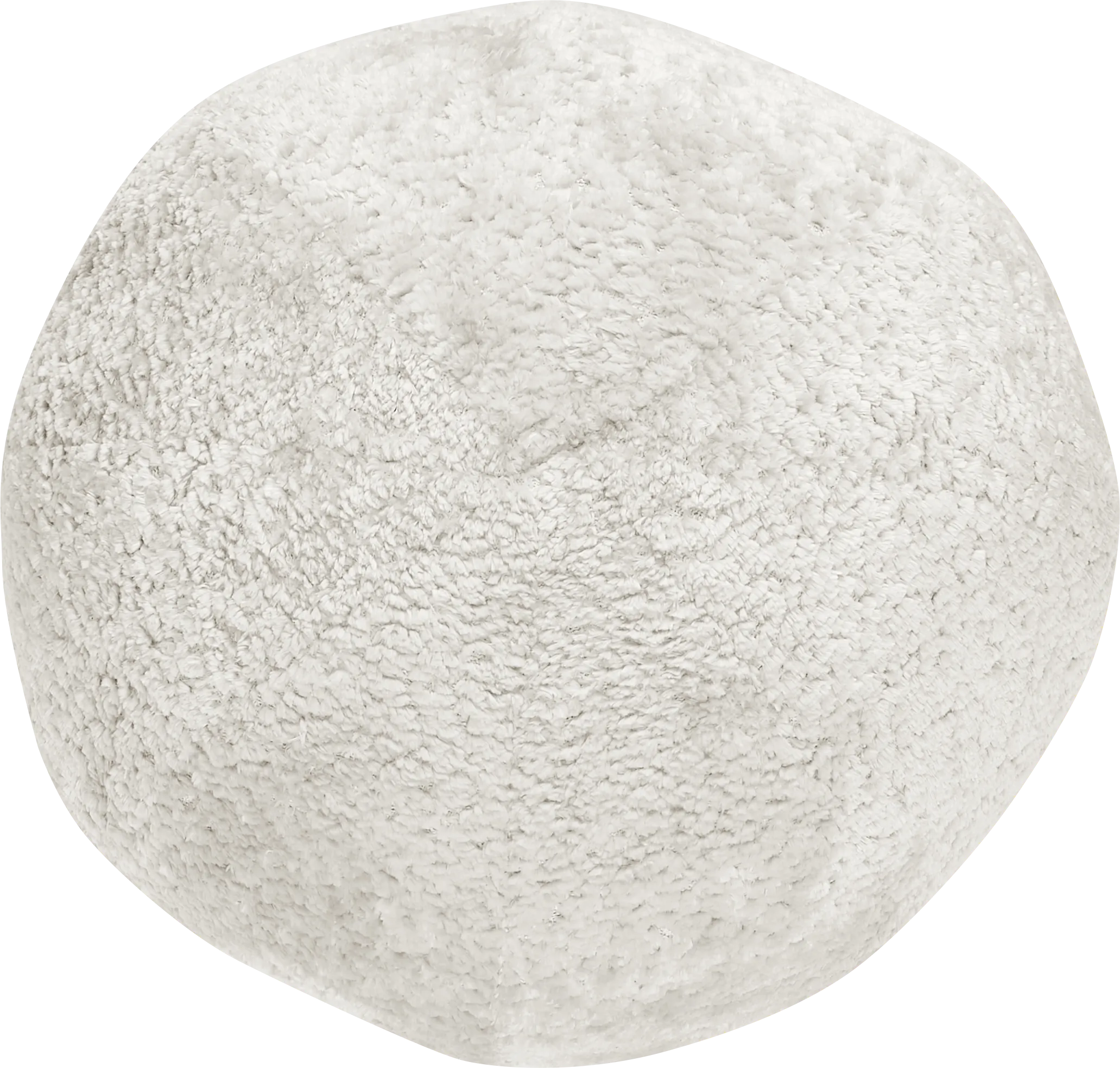 Dory Dove Gray Ball Pillow - Thumbnail - Image 1