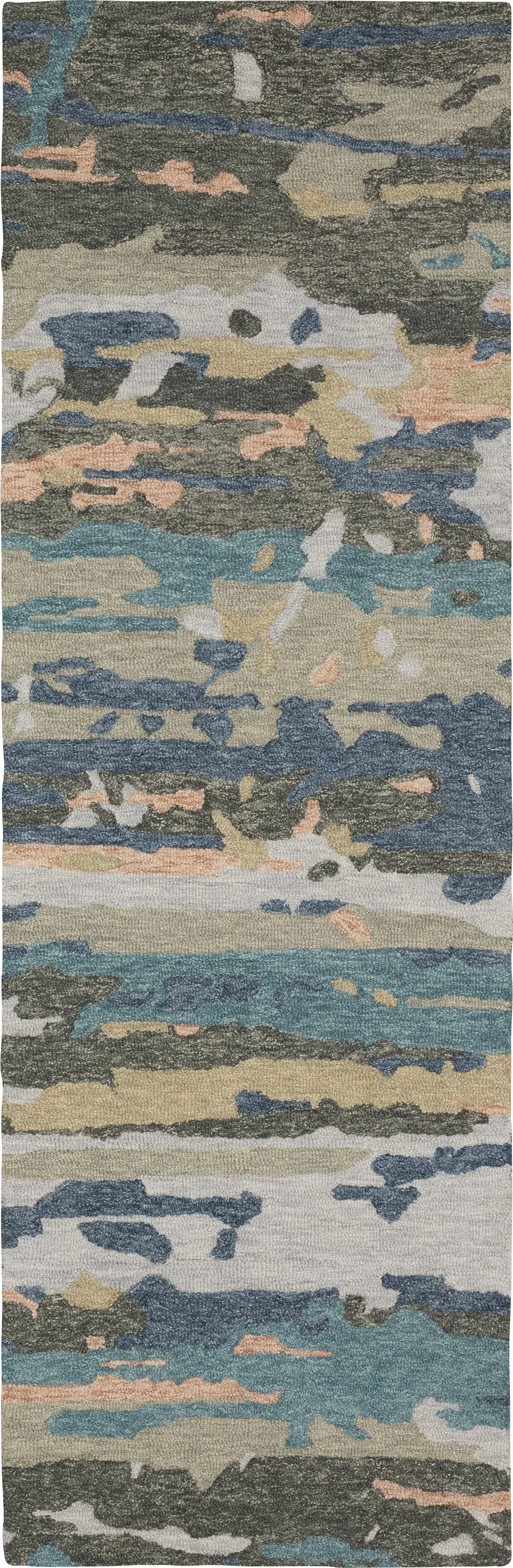 Mistfell Blue 2'6 x 8' Rug - Image 1