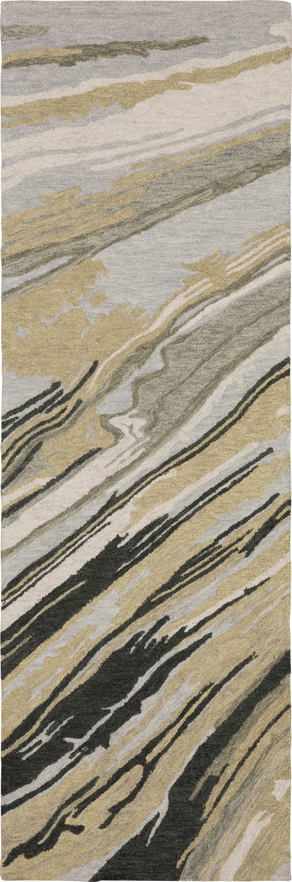 Duskmire Gold 2'6 x 8' Rug - Image 1