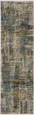 Riyar Blue 2'3 x 7'6 Rug