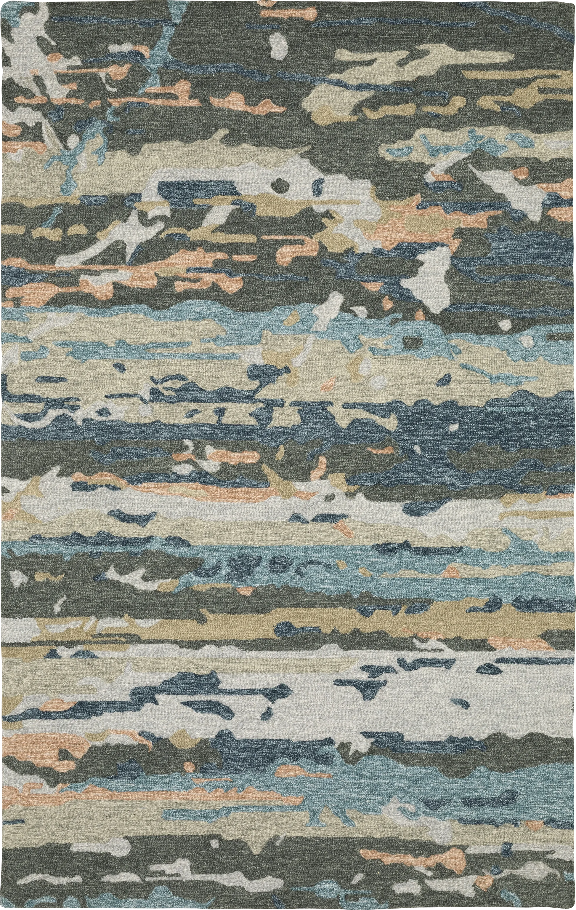 Mistfell Blue 5' x 8' Rug - Thumbnail - Image 1