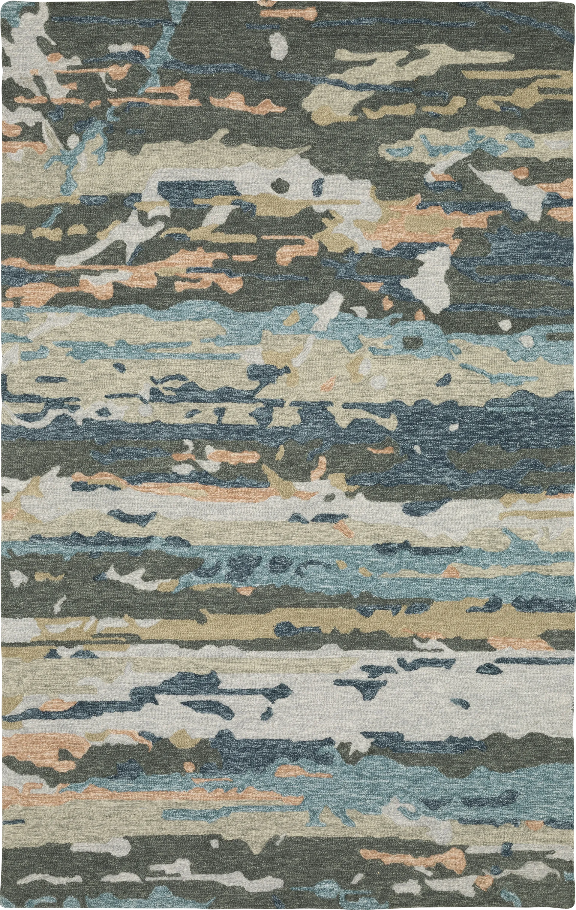 Mistfell Blue 5' x 8' Rug - Image 1