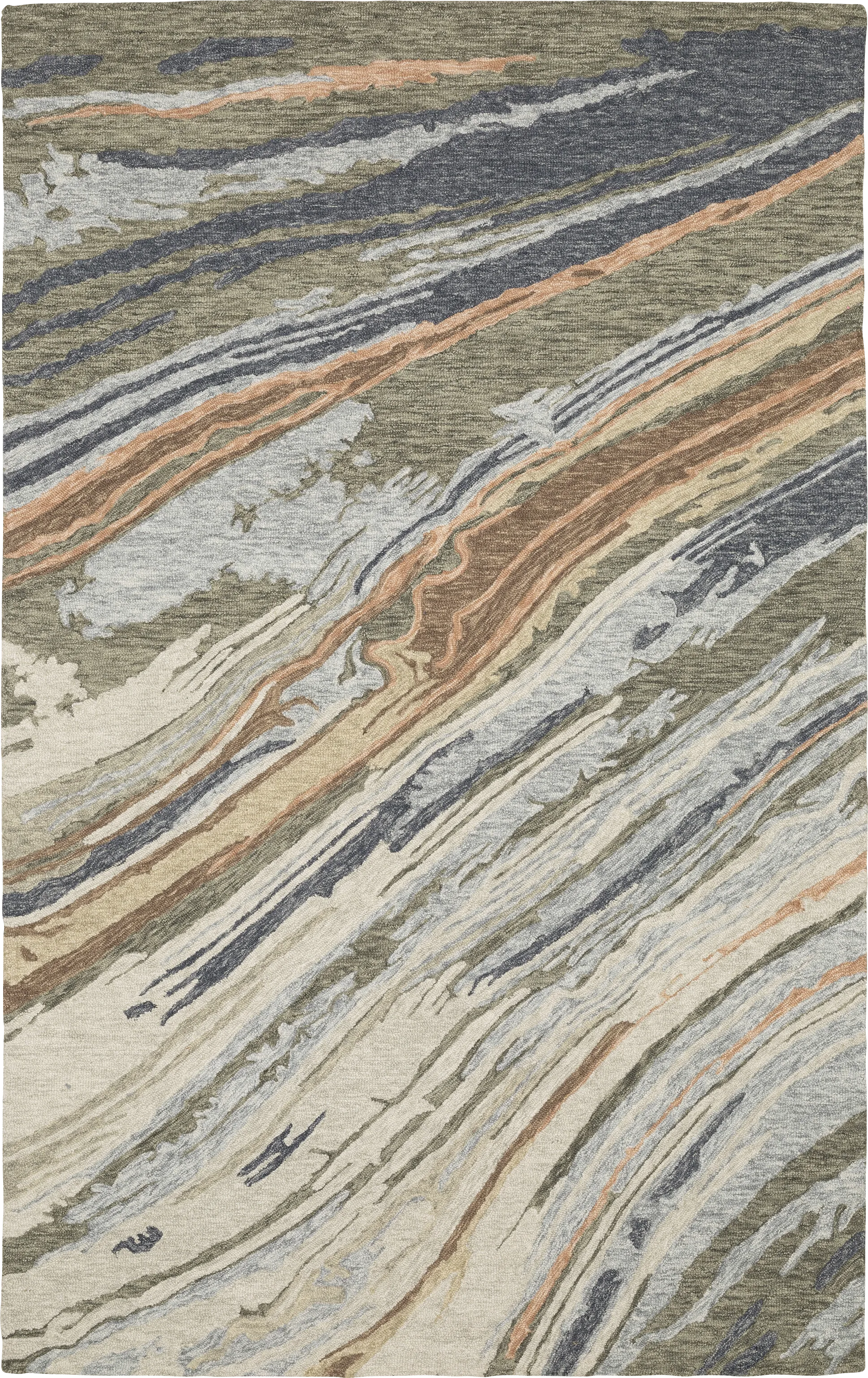 Lunabell Blue 5' x 8' Rug - Thumbnail - Image 1