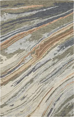 Lunabell Blue 5' x 8' Rug