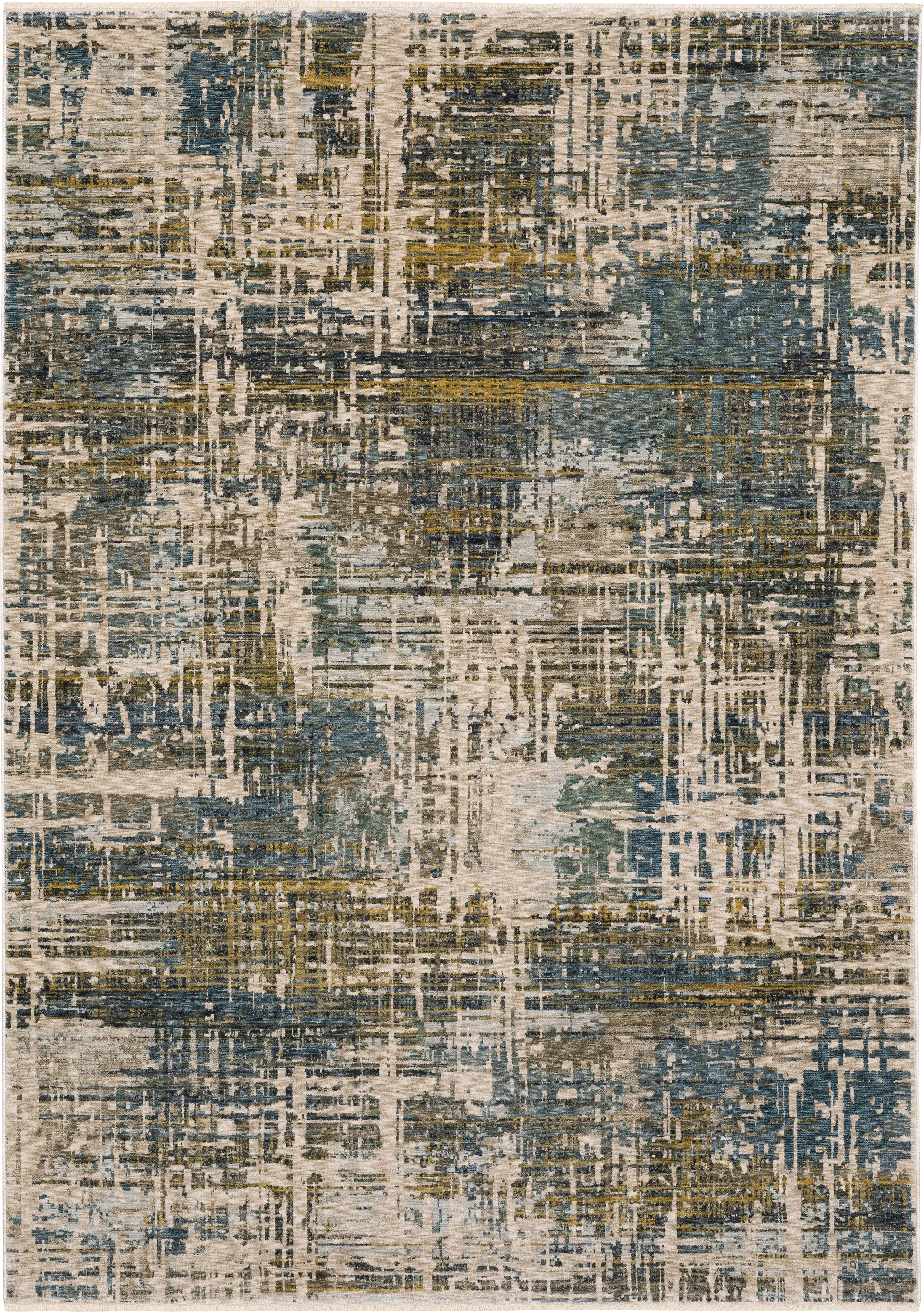 Riyar Blue 5'3 x 7'6 Rug