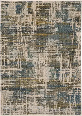 Riyar Blue 5'3 x 7'6 Rug