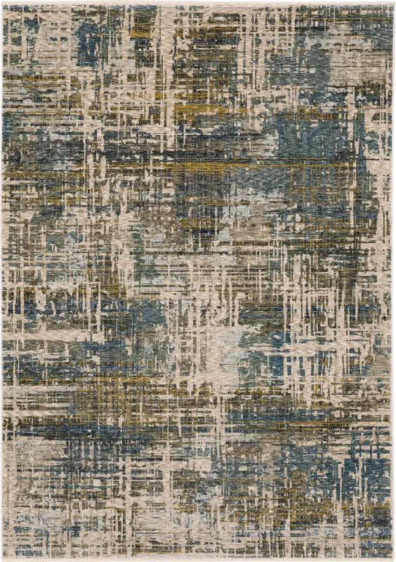 Riyar Blue 5'3 x 7'6 Rug