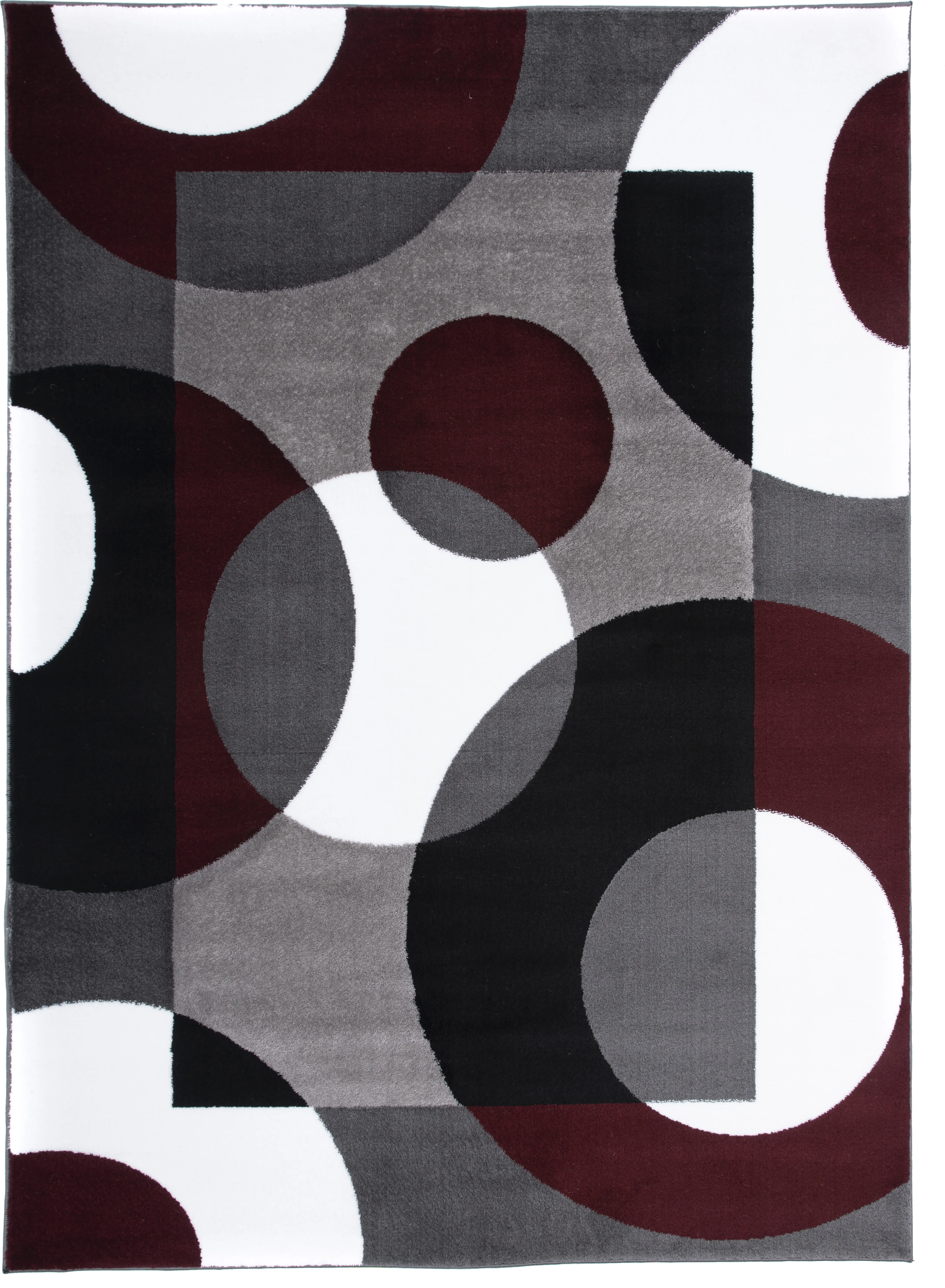 Ailana Burgundy 3'3 x 5' Rug - Thumbnail - Image 1
