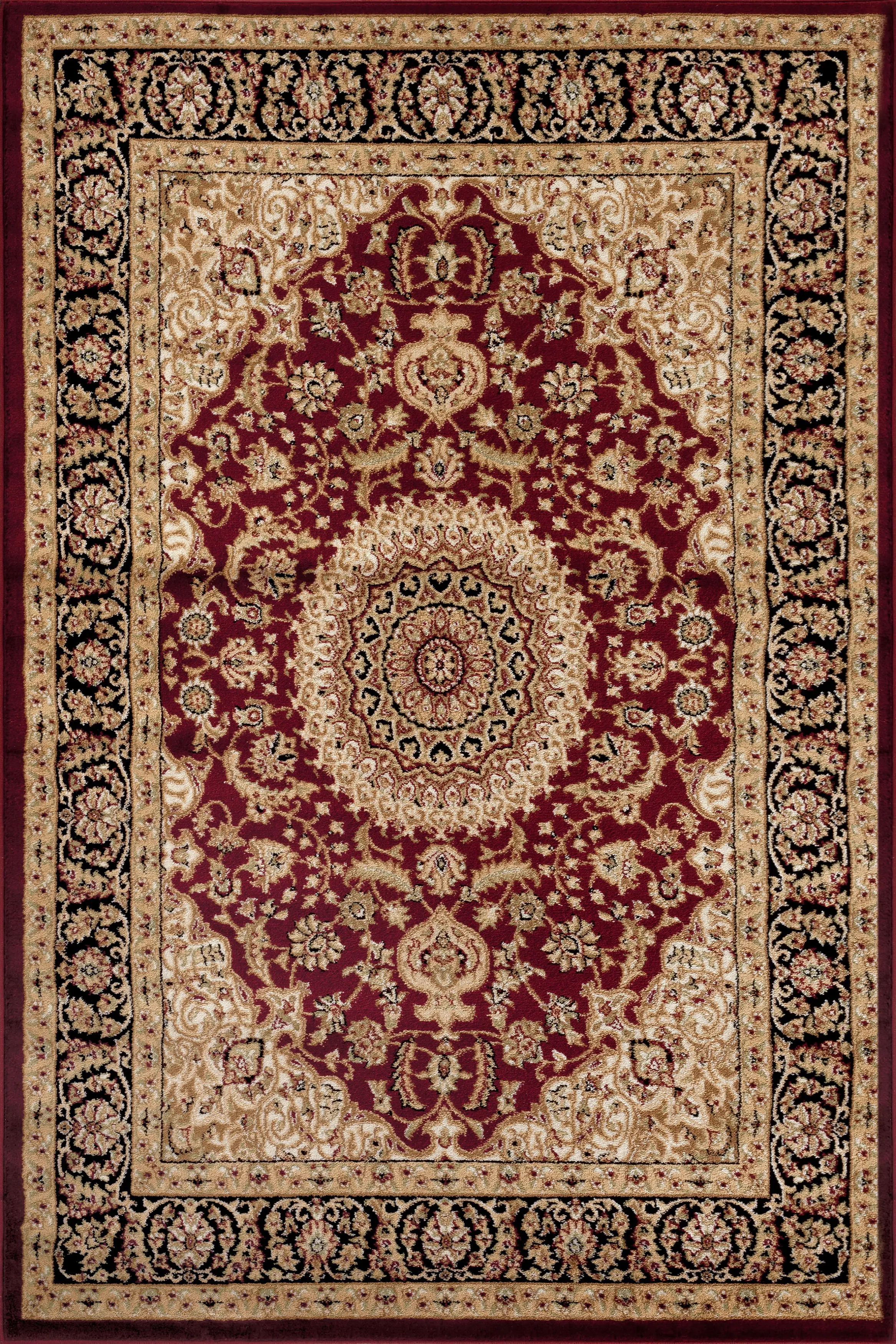 Louanne Burgundy 5'3 x 7'3 Rug - Thumbnail - Image 1