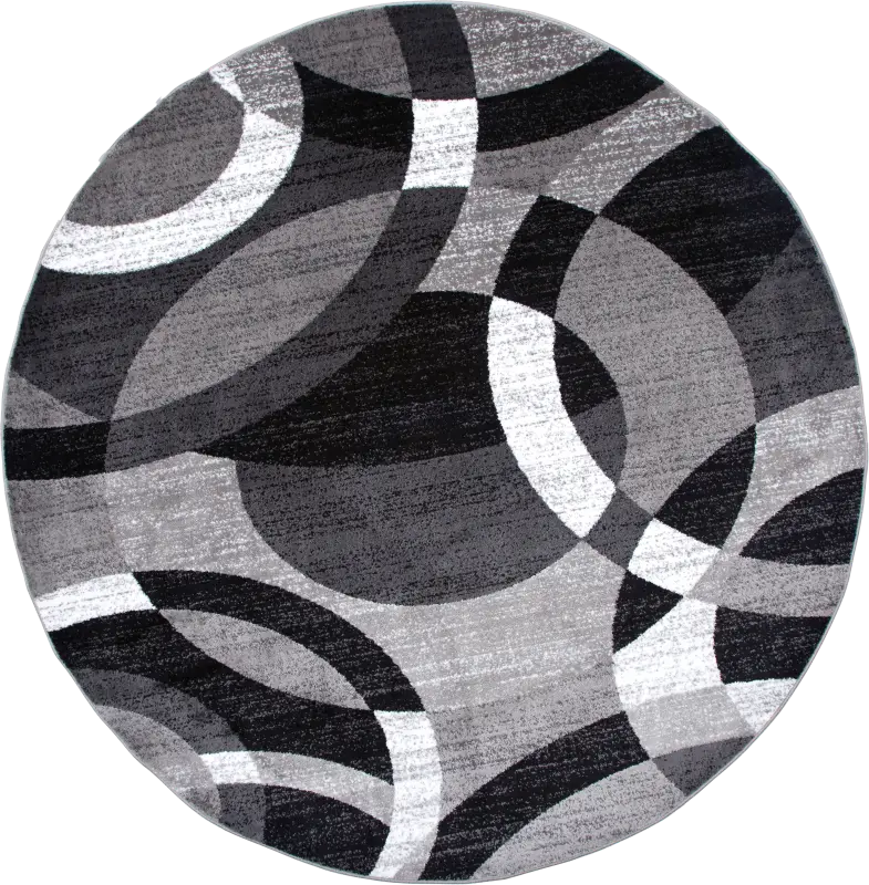 Grantley Gray 6'6 Round Rug