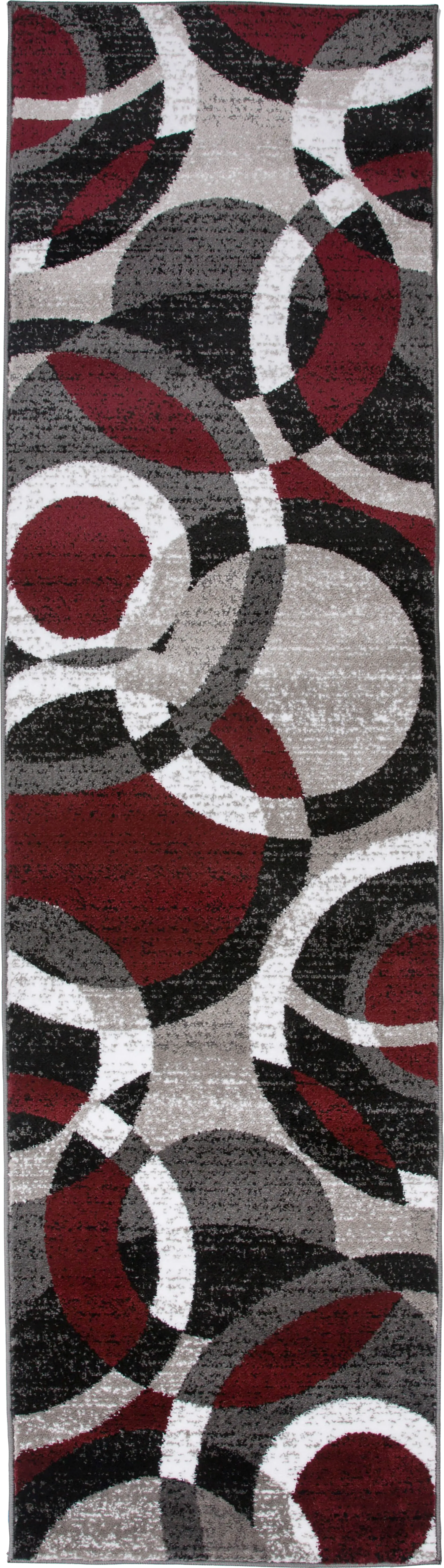 Grantley Red 2' x 7'2 Runner Rug - Image 1