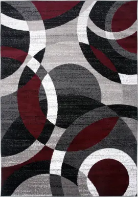 Grantley Red 5'3 x 7'3 Rug