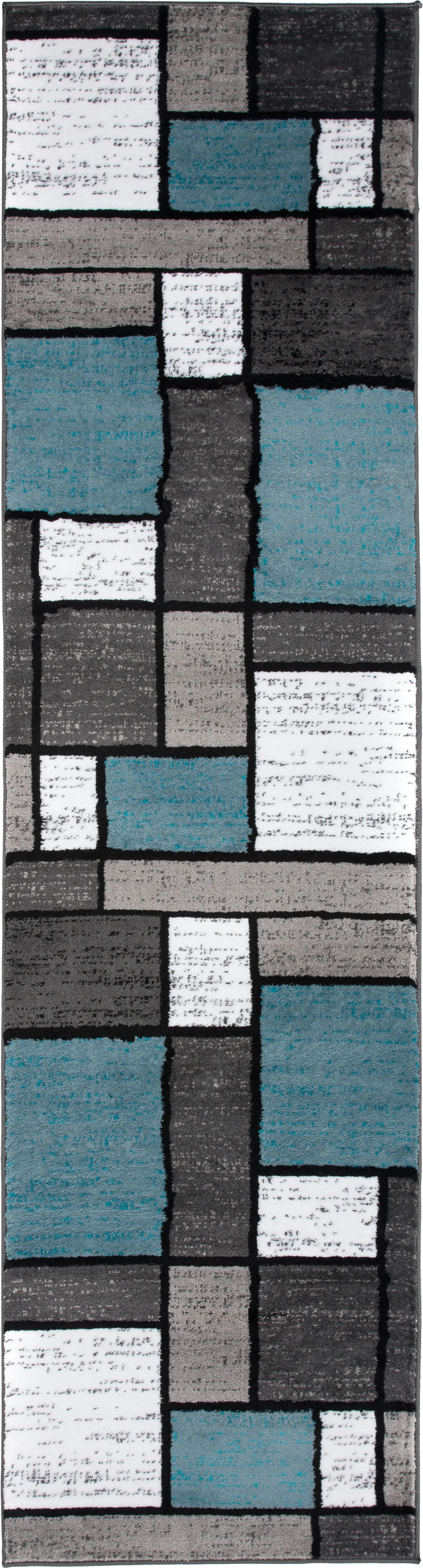 Kylan Blue 2' x 7'2 Runner Rug - Image 1