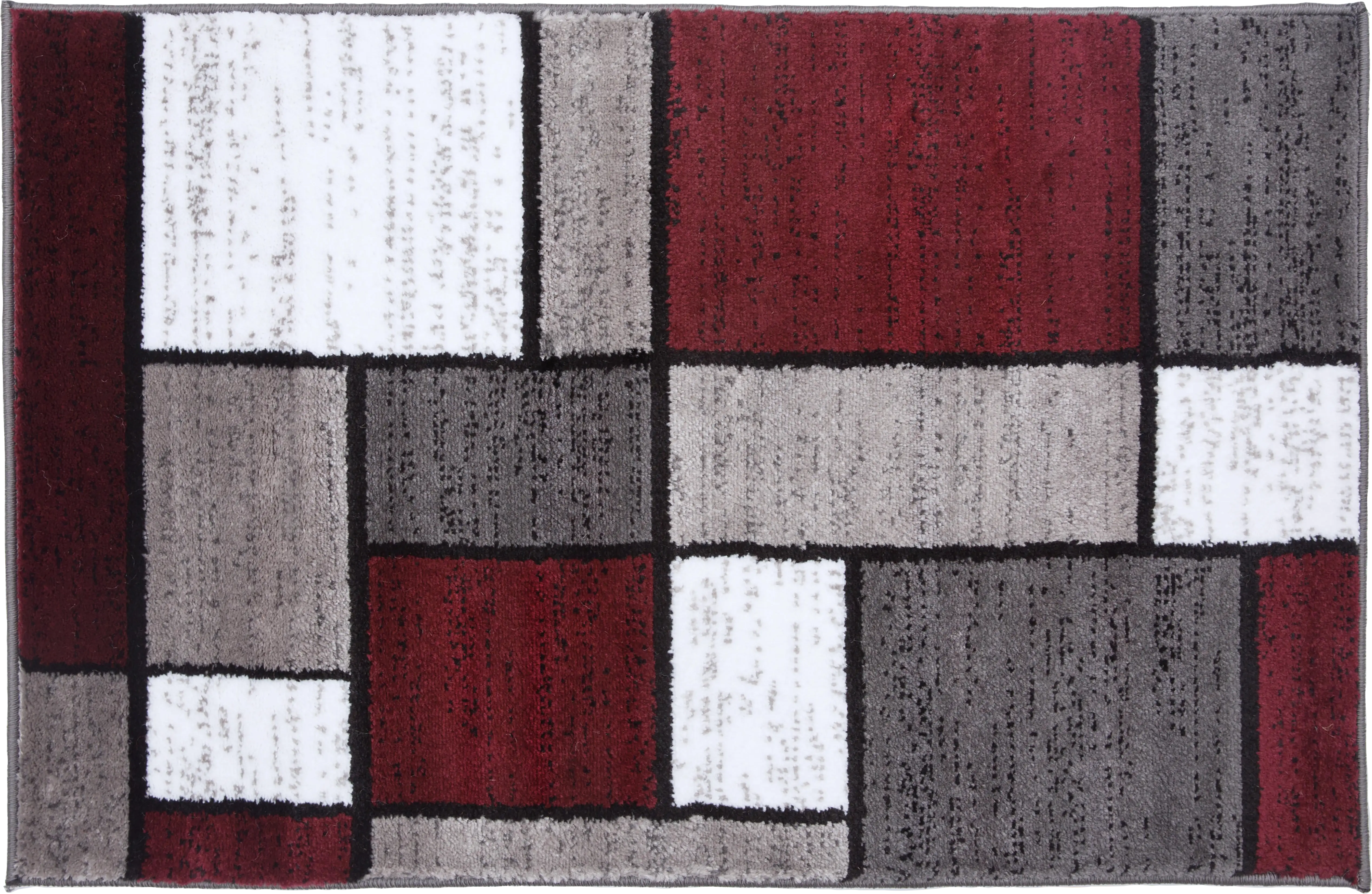 Kylan Red 2' x 3' Rug - Thumbnail - Image 1