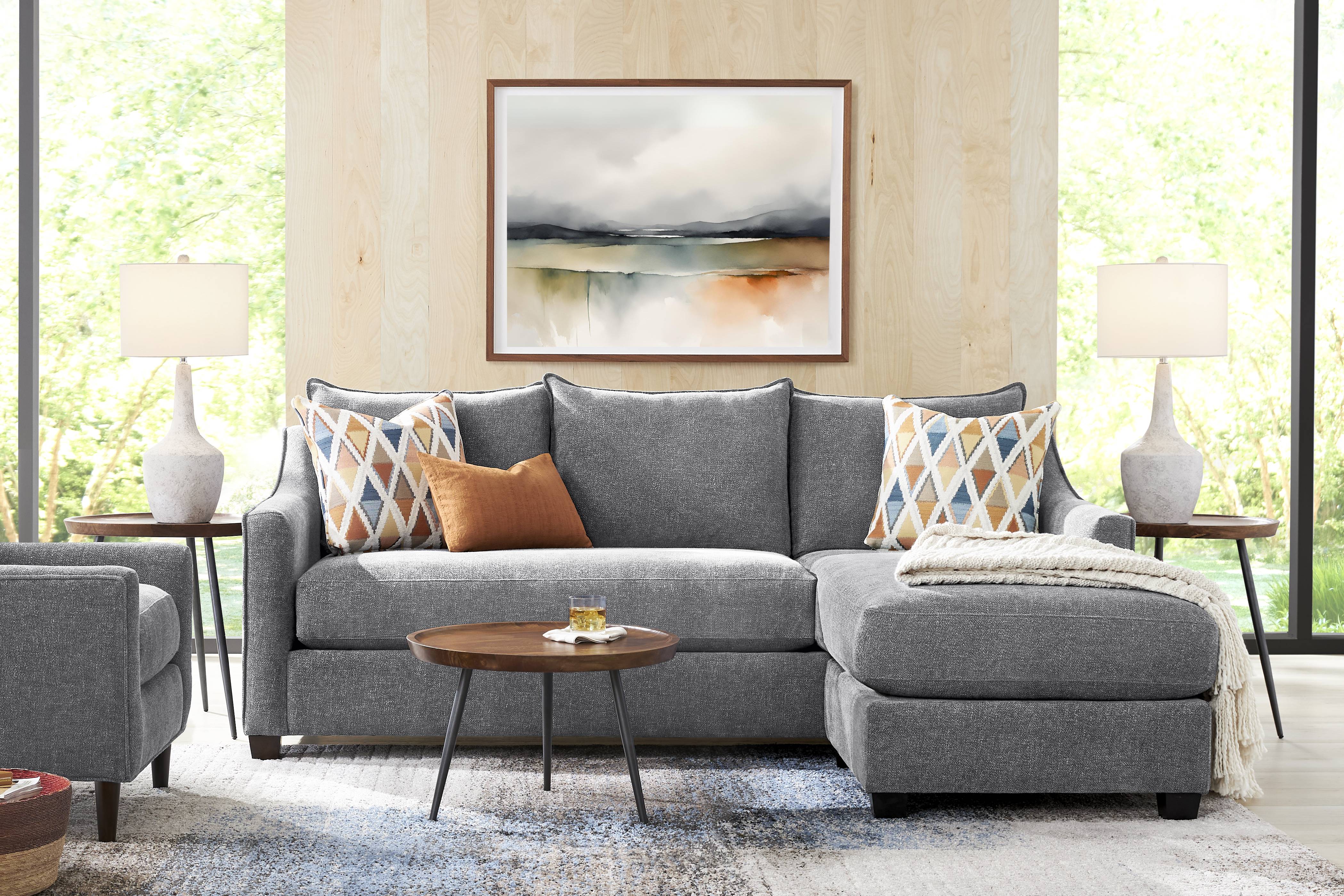 Soho Place Gray 5 Pc Living Room - Thumbnail - Image 1