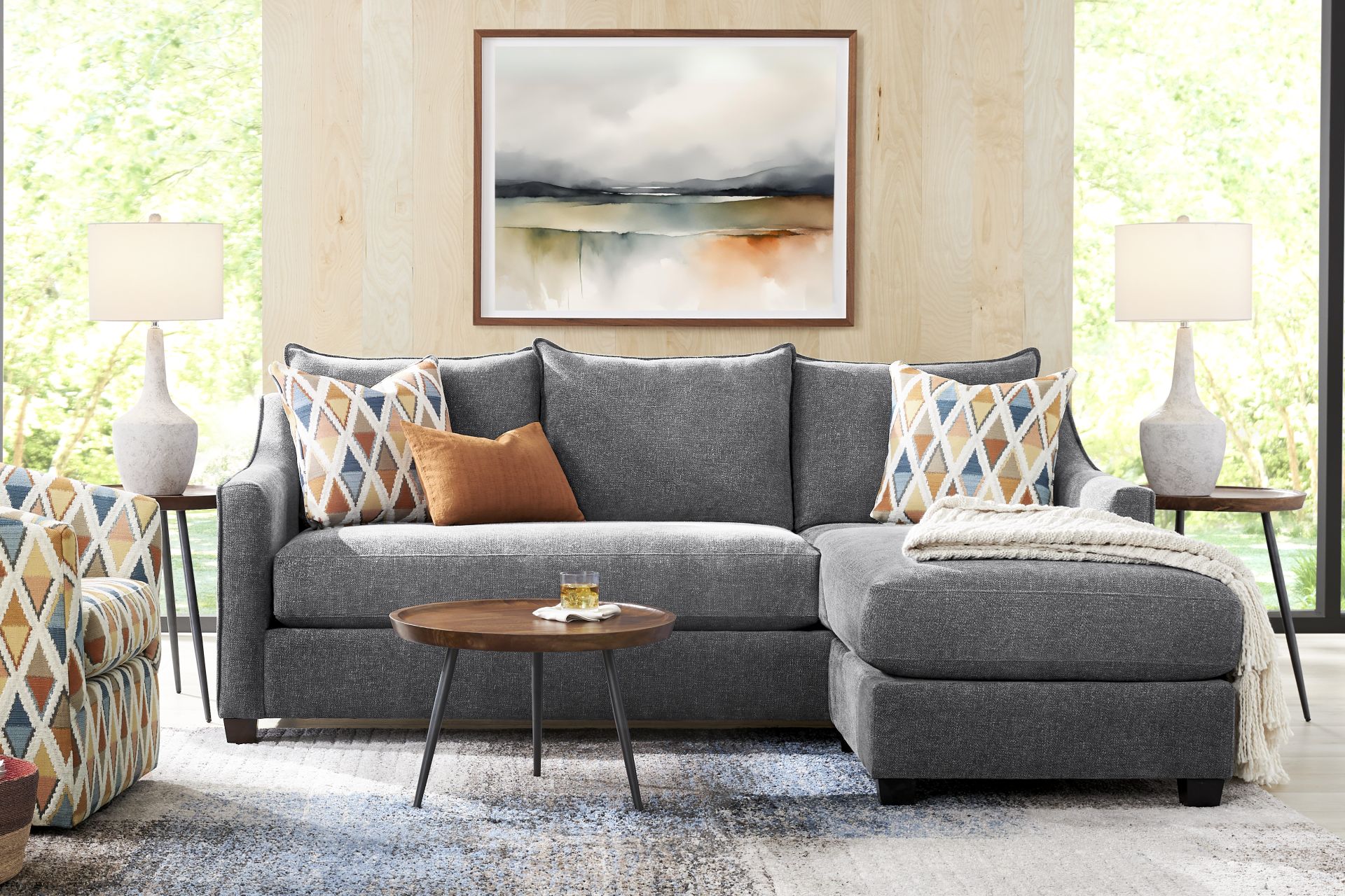 Soho Place Gray 6 Pc Living Room - Image 1