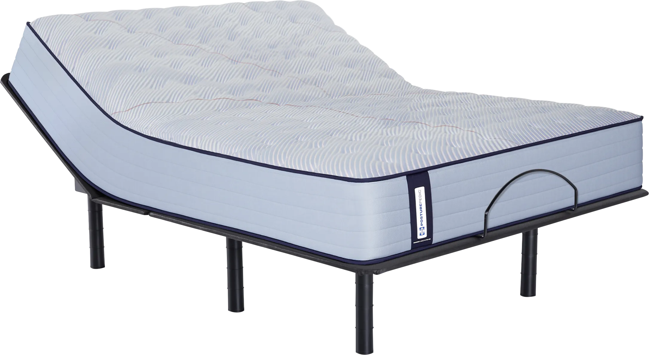 Sealy Posturepedic Brierwood Queen Mattress with Head Up Only Base - Thumbnail - Image 1