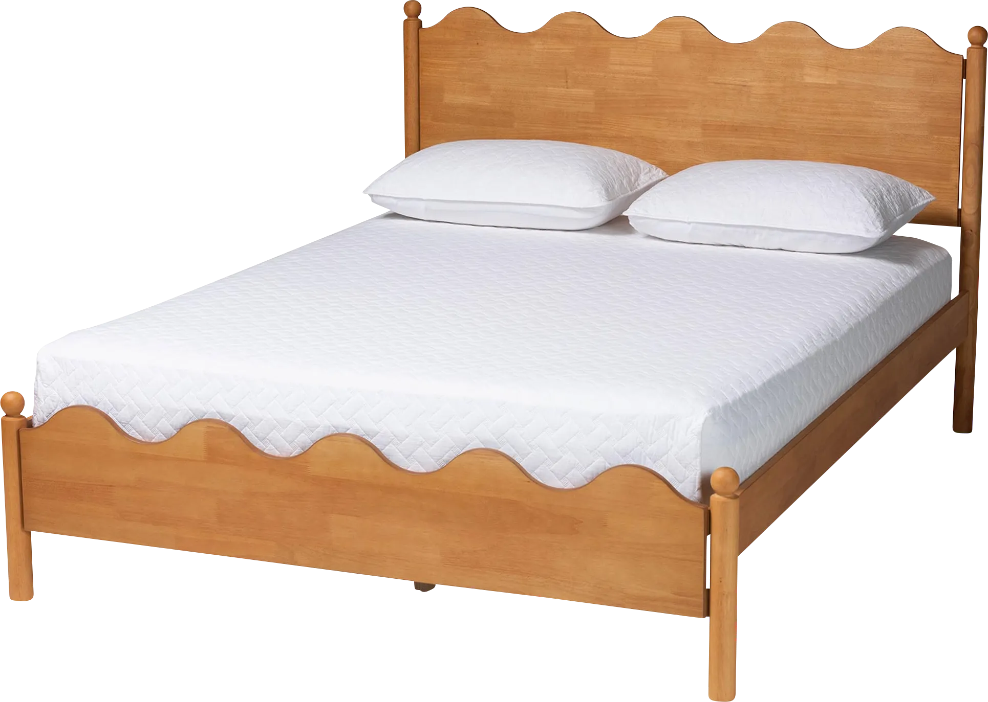 Fraima Brown Queen Bed - Thumbnail - Image 1