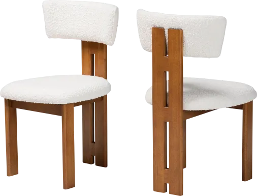 Bonarosa Cream Dining Chair, Set of 2