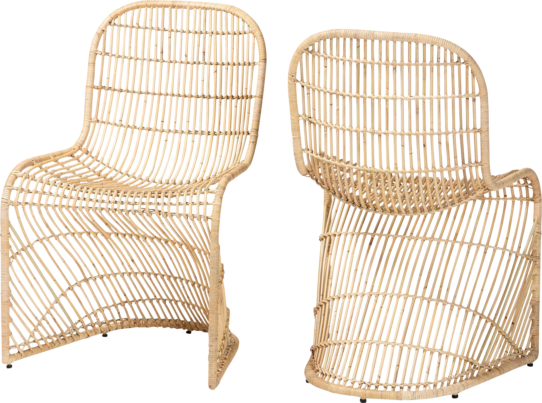 Carmichaela Brown Dining Chair, Set of 2 - Thumbnail - Image 1